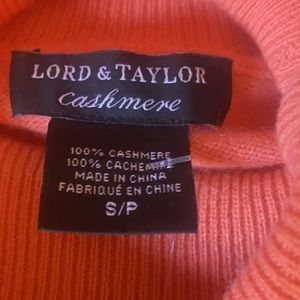Lord &Taylor Cashmere